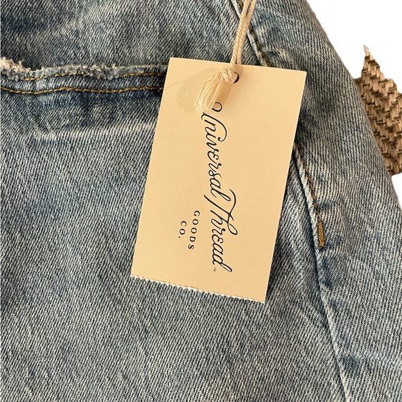 Universal Thread High Waisted Jean Skirt NWT Size 4 - Picture 2 of 5